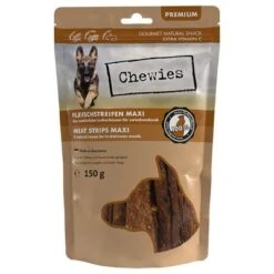 Chewies Maxitiras De Carne Para Perros - Pack Mixto -Ofertas Mascotas Tienda 031391 chewies fleischstreifen maxi gefluegel 150g hs 01 8