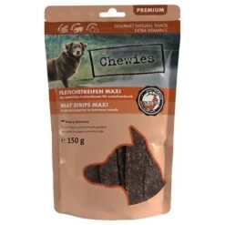 Chewies Maxitiras De Carne Para Perros - Pack Mixto -Ofertas Mascotas Tienda 031421 chewies fleischstreifen maxi wild 150g hs 01 4