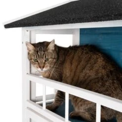 Casita Penthouse Para Mascotas -Ofertas Mascotas Tienda 100914 katzenhaus penthouse fg 4375 6