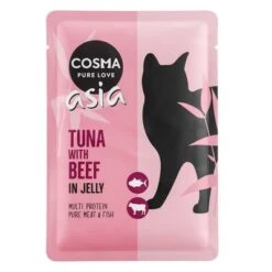 Cosma Asia 24 X 100 G En Bolsitas Para Gatos -Ofertas Mascotas Tienda 103598 pla cosma asia tunabeef 100g 4