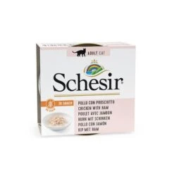Pack Ahorro: Schesir Natural En Salsa 24 X 70 G -Ofertas Mascotas Tienda 104213 pla mp schesir cat natural in sauce 6x70g chicken ham hs 1 0