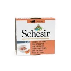 Pack Ahorro: Schesir Fruta 24 X 75 G -Ofertas Mascotas Tienda 104215 pla mp schesir cat fruit dose 6x75g tuna papaya hs 01 1 8