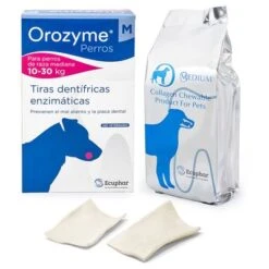 Orozyme Tiras Dentífricas Para Perros -Ofertas Mascotas Tienda 104410 pla orozyme strips mediumdogs hs 01 0