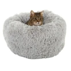Cama Mochi Para Mascotas -Ofertas Mascotas Tienda 105496 katzenbett mochi hellgrau fg 2 3