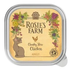 Rosie's Farm 32 X 100 G Comida Húmeda Para Gatos - Pack Ahorro -Ofertas Mascotas Tienda 106315 pla rosie sfarm cats chicken 100g 9
