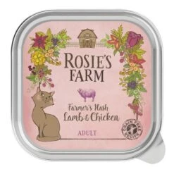 Rosie's Farm 32 X 100 G Comida Húmeda Para Gatos - Pack Ahorro -Ofertas Mascotas Tienda 106405 pla rosie sfarm cats lamb chicken 100g 4
