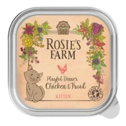 Rosie's Farm 32 X 100 G Comida Húmeda Para Gatos - Pack Ahorro -Ofertas Mascotas Tienda 106406 pla rosie sfarm cats kitten chickentrout 100g 5