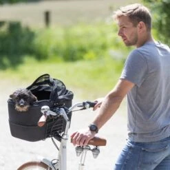 Cesta Para Bicicletas Trixie Friends On Tour Front -Ofertas Mascotas Tienda 110146 trixie front fahrradkorb hs 14 6