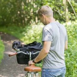 Cesta Para Bicicletas Trixie Friends On Tour Front -Ofertas Mascotas Tienda 110146 trixie front fahrradkorb hs 15 3