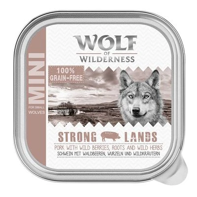 Wolf Of Wilderness Adult 6 X 150 G En Minitarrinas - Imagen 3