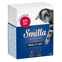 Smilla Bocaditos 24 X 370 G / 380 G -Ofertas Mascotas Tienda 111759 pla smilla chunksinsauce beef 370g 9