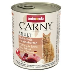 Animonda Carny Adult 6 X 800 G -Ofertas Mascotas Tienda 114512 pla animonda carny adult huhnputeentenherz 800g 9