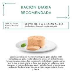 Purina Gourmet Nature's Creations Mousse 24 X 85 G -Ofertas Mascotas Tienda 12423178 feeding guide es min 5