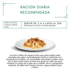 Purina Gourmet Nature's Creations 24 X 85 G -Ofertas Mascotas Tienda 12425935 feeding guide es min 5