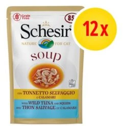 Schesir Soup 12 X 85 G Sopa Para Gatos