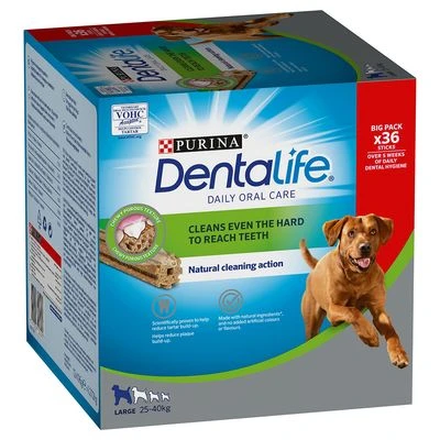 PURINA Dentalife Snacks Dentales Para Perros Grandes (25-40 Kg) - Imagen 2