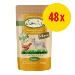 Lukullus Mini Sin Cereales 48 X 150 G - Pack Ahorro