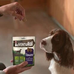 PURINA Adventuros Rico En Venado Con Granos Ancestrales -Ofertas Mascotas Tienda 142397 adventuros hundesnacks venison es 120g hs 06 9