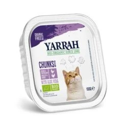 Yarrah Bio 48 X 100 G En Tarrinas Para Gatos - Pack Ahorro -Ofertas Mascotas Tienda 1438 pla yarrah broeckchen huhn truthahn 100g hs 01 5