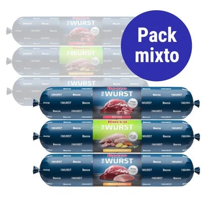 Rocco THE WURST Pack Mixto Salchichas Para Perros 1 Rocco THE WURST Pack Mixto Salchichas Para Perros