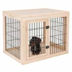 Jaula De Madera Dog Palace Para Perros -Ofertas Mascotas Tienda 167797 dog palace fg 6763 8