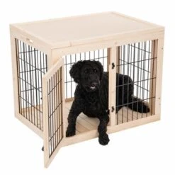 Jaula De Madera Dog Palace Para Perros -Ofertas Mascotas Tienda 167797 dog palace fg 6875 8