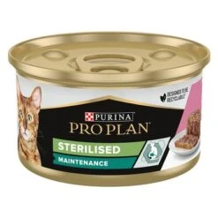 Purina Pro Plan Sterilised 24 X 85 G En Latas 14 Purina Pro Plan Sterilised 24 X 85 G En Latas -Ofertas Mascotas Tienda 171796 pla proplancat sterilised salmon 85g hs 01 0