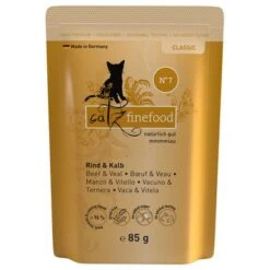 Catz Finefood En Sobres 8 X 85 G 15 Catz Finefood En Sobres 8 X 85 G -Ofertas Mascotas Tienda 172196 pla petsnature catzfinefood rindkalb 85g hs 01 1