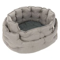 Cama Cozy EcoLIFE Gris Para Perros -Ofertas Mascotas Tienda 180712 180713 cozy ecolife grau fg 6381 8