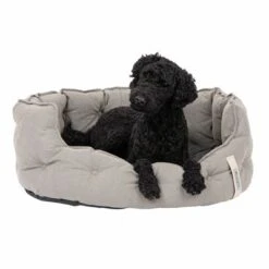 Cama Cozy EcoLIFE Gris Para Perros -Ofertas Mascotas Tienda 180713 cozy ecco life pudel fg 6837 7