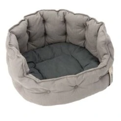 Cama Cozy EcoLIFE Gris Para Perros -Ofertas Mascotas Tienda 180713 pla cozy ecolife grau fg 6363 3