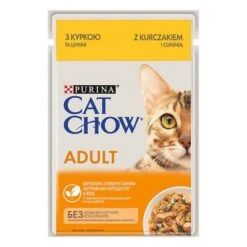 Cat Chow 26 X 85 G Comida Húmeda Para Gatos -Ofertas Mascotas Tienda 186572 pla nestle catchow adult chicken 85g hs 01 0