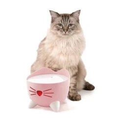 Bebedero Fuente Catit PIXI Rosa -Ofertas Mascotas Tienda 187697 hagencontainer catit pixi trinkbrunnen pink hs 11 7