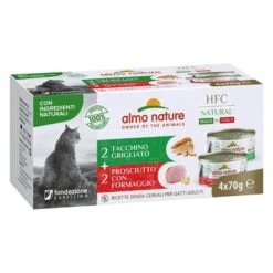 Almo Nature HFC Made In Italy 24 X 70 G - Pack Ahorro -Ofertas Mascotas Tienda 196915 pla almonature hfc natural madeinitalyachinken 4x70g hs 01 1