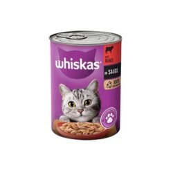 Whiskas 1+ Años En Lata 24 X 400 G -Ofertas Mascotas Tienda 1 67736 whiskas 1plus rind 12x400g hs 07 7