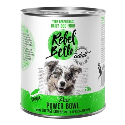 Rebel Belle Adult Comida Vegetariana Y Vegana Para Perros - Pack Mixto 13 Rebel Belle Adult Comida Vegetariana Y Vegana Para Perros - Pack Mixto - Imagen 13