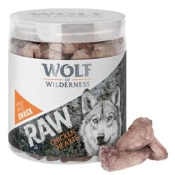 Pack Ahorro 4 X Wolf Of Wilderness RAW Snacks Liofilizados Premium -Ofertas Mascotas Tienda 1 wow raw snacks chicken 1000x1000 7