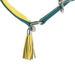 Collar Para Galgos Trixie Active Comfort Verde Petróleo/amarillo -Ofertas Mascotas Tienda 200313 202100 200314 200315 trixie active comfort halsband windhunde hs 03 4