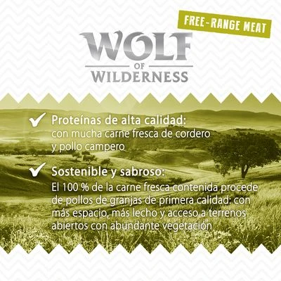 Wolf Of Wilderness Free Range Senior 6 X 800 G - Imagen 2
