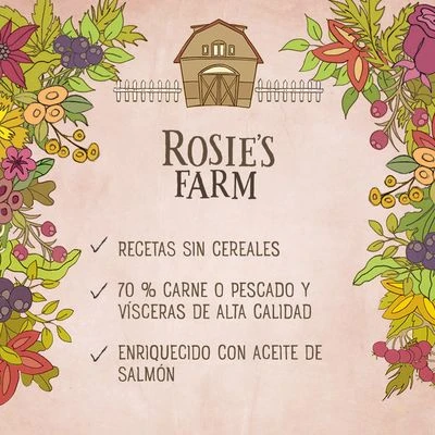 Rosie's Farm Adult 6 X 400 G Para Gatos 2 Rosie's Farm Adult 6 X 400 G Para Gatos - Imagen 2