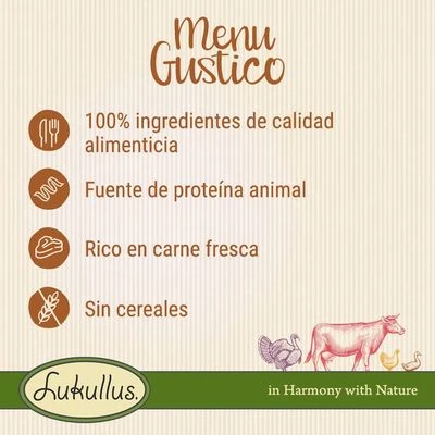 Lukullus Menú Gustico 24 X 800 G - Pack Ahorro 3 Lukullus Menú Gustico 24 X 800 G - Pack Ahorro - Imagen 3