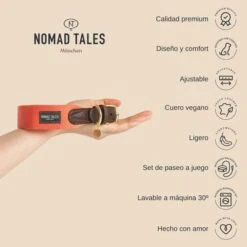 Collar Nomad Tales Bloom Caramelo Para Perros -Ofertas Mascotas Tienda 2022 12 nomadtales usps collarbloom 1000x1000 es 2