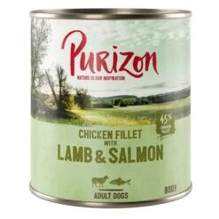 Purizon Adult 12 X 800 G Comida Húmeda Sin Cereales Para Perros -Ofertas Mascotas Tienda 208998 pla purizon lamm 800g 5
