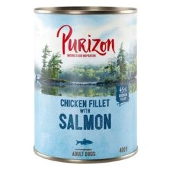 Purizon Adult 6 X 400 G Comida Húmeda Sin Cereales Para Perros -Ofertas Mascotas Tienda 209097 pla purizon lachs 400 g 1