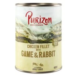 Purizon Adult 6 X 400 G Comida Húmeda Sin Cereales Para Perros -Ofertas Mascotas Tienda 209098 pla purizon wild 400g 7