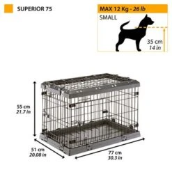 Jaula De Transporte Ferplast Superior Para Perros -Ofertas Mascotas Tienda 217881 ferplast transportbox superior hs 13 4