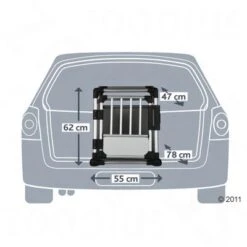 Jaula De Transporte Trixie De Aluminio -Ofertas Mascotas Tienda 219791 transportbox alu2 4
