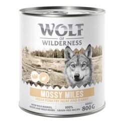 Wolf Of Wilderness Expedition 6 X 800 G -Ofertas Mascotas Tienda 2309 wow poultry based mossy miles 800g front 1000x1000 7