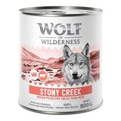 Wolf Of Wilderness Expedition 6 X 800 G -Ofertas Mascotas Tienda 2309 wow poultry based stony creek 800g front 1000x1000 2