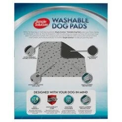 Simple Solution Empapador Reutilizable Para Perros -Ofertas Mascotas Tienda 245696 simplesolution waschbare unterlage hunde hs 02 6